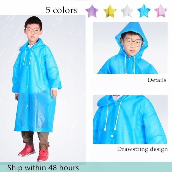 fast shipping fashion pe children raincoat waterproof rain coat kids clear transparent tour waterproof rainwear suit for children
fast shipping fashion pe children raincoat waterproof rain coat kids clear transparent tour waterproof rainwear suit for children