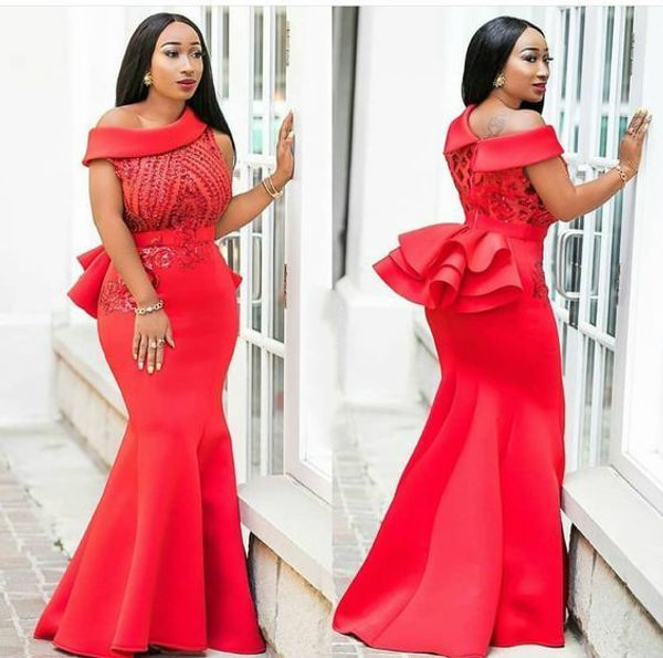 attractive red mermaid prom dresses sequined beads peplum evening gowns satin floor length appliqued formal dress plus size for black girls
attractive red mermaid prom dresses sequined beads peplum evening gowns satin floor length appliqued formal dress plus size for black girls