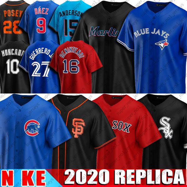 27 vladimir guerrero jr jersey 28 buster posey jerseys 34 david ortiz jersey 17 kris bryant 10 yoan moncada brian anderson baseball jersey, Blue;black
27 vladimir guerrero jr jersey 28 buster posey jerseys 34 david ortiz jersey 17 kris bryant 10 yoan moncada brian anderson baseball jersey, Blue;black