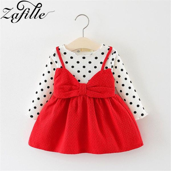 zafille baby girl clothes long sleeve toddler summer dress dot printed girls clothing bow knot fashion kids princess girls dress, Red;yellow
zafille baby girl clothes long sleeve toddler summer dress dot printed girls clothing bow knot fashion kids princess girls dress, Red;yellow