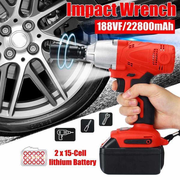 128vf / 188vf электрический гайковерт дрель мощность инструмента 350 нм high torque ударный гайковерт 1/2 батареи 1 зарядное устройство
128vf / 188vf электрический гайковерт дрель мощность инструмента 350 нм high torque ударный гайковерт 1/2 батареи 1 зарядное устройство