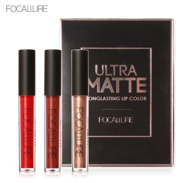 focalure 3pcs long-lasting lip colors makeup waterproof tint lip gloss red velvet ultra nude matte lipstick colourful
focalure 3pcs long-lasting lip colors makeup waterproof tint lip gloss red velvet ultra nude matte lipstick colourful