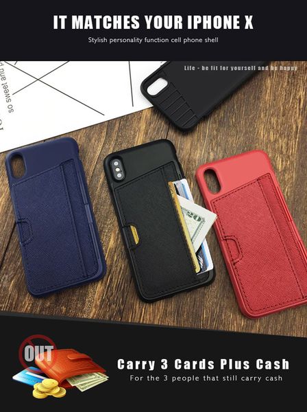 100шт роскошный кожаный держатель карты wallet телефона чехол для iphone x xs 8 7 6 6s плюс задняя крышка тонкая кожа shell для apple dhl
100шт роскошный кожаный держатель карты wallet телефона чехол для iphone x xs 8 7 6 6s плюс задняя крышка тонкая кожа shell для apple dhl