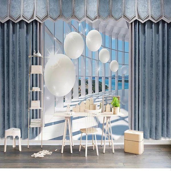 custom large mural 3d wallpaper modern creative 3d space expansion sphere living room mural tv back wall decor deep 5d embossed
custom large mural 3d wallpaper modern creative 3d space expansion sphere living room mural tv back wall decor deep 5d embossed