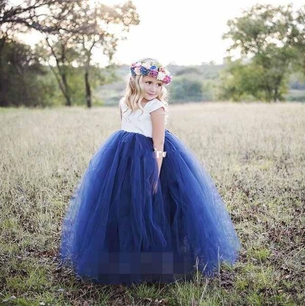 ivory dark blue flower girls dress bateau neck cape sleeve puffy ball gown girls pageant gown first communion gowns, White;blue
ivory dark blue flower girls dress bateau neck cape sleeve puffy ball gown girls pageant gown first communion gowns, White;blue