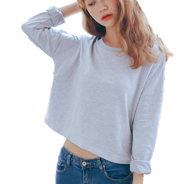 new candy -colored sweatshirt women autumn short paragraph long -sleeved luxury hoodies fashion solid pullovers sweatshirt moletom fashion, Black
new candy -colored sweatshirt women autumn short paragraph long -sleeved luxury hoodies fashion solid pullovers sweatshirt moletom fashion, Black
