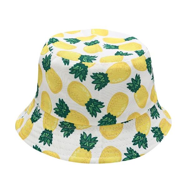 2020 new design fruit bucket hat summer men and women pineapple print two-sided foldable fisherman hat bucket cap reversible
2020 new design fruit bucket hat summer men and women pineapple print two-sided foldable fisherman hat bucket cap reversible