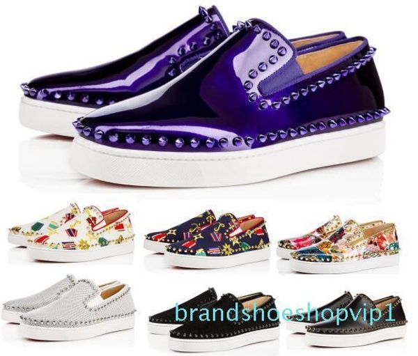 designer red bottom sneakers casual shoes mens womens silver lows spikes flats loafers pik boat genuine leather luxury man woman 2546, Black
designer red bottom sneakers casual shoes mens womens silver lows spikes flats loafers pik boat genuine leather luxury man woman 2546, Black