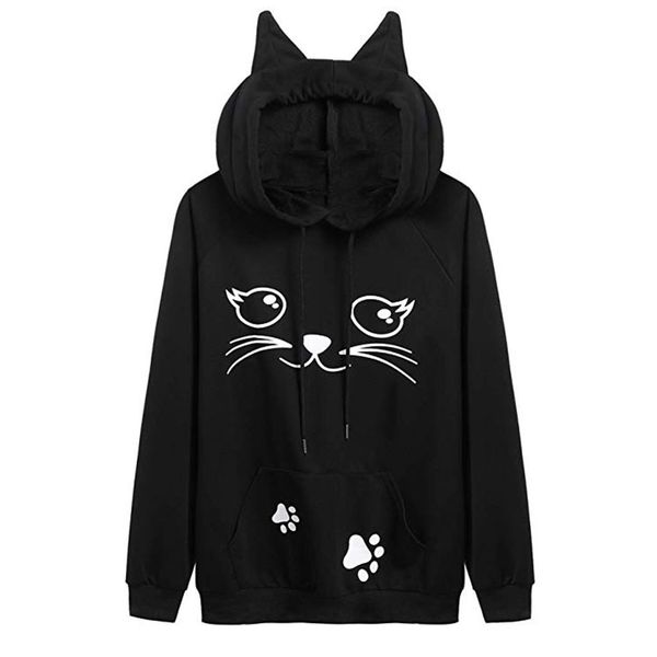 kawaii sweatshirt autumn loose hoodies lovely cat blouse women long hoodies pockets outerwear fleece long sweatshirt d#, Black
kawaii sweatshirt autumn loose hoodies lovely cat blouse women long hoodies pockets outerwear fleece long sweatshirt d#, Black