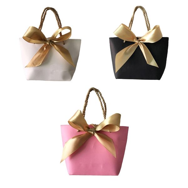 10pcs portable kraft paper bag wedding party favors candy handle bags with ribbon baby shower gift wrapping
10pcs portable kraft paper bag wedding party favors candy handle bags with ribbon baby shower gift wrapping