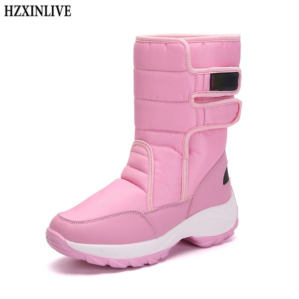 hzxinlive winter mid-calf women boots fashion warm ladies casual snow boots waterproof non-slip plush turned-over cuffed shoes, Black
hzxinlive winter mid-calf women boots fashion warm ladies casual snow boots waterproof non-slip plush turned-over cuffed shoes, Black