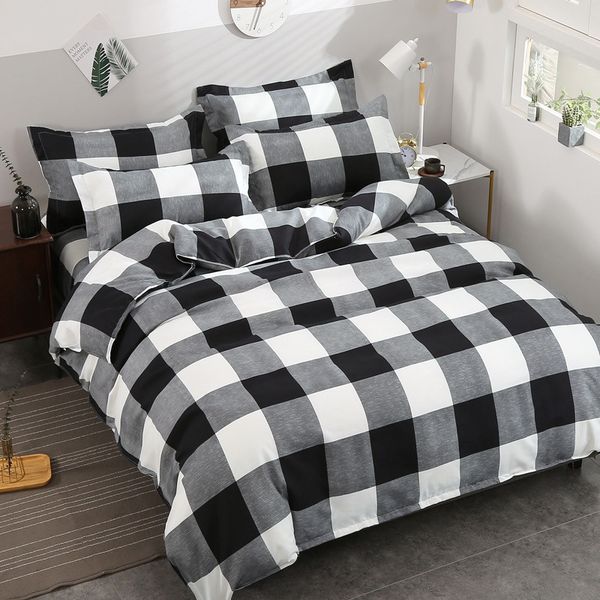 plaid series printed bedding sets 4pcs bedding sets duvet cover bed sheet pillowcases for king twin full size
plaid series printed bedding sets 4pcs bedding sets duvet cover bed sheet pillowcases for king twin full size