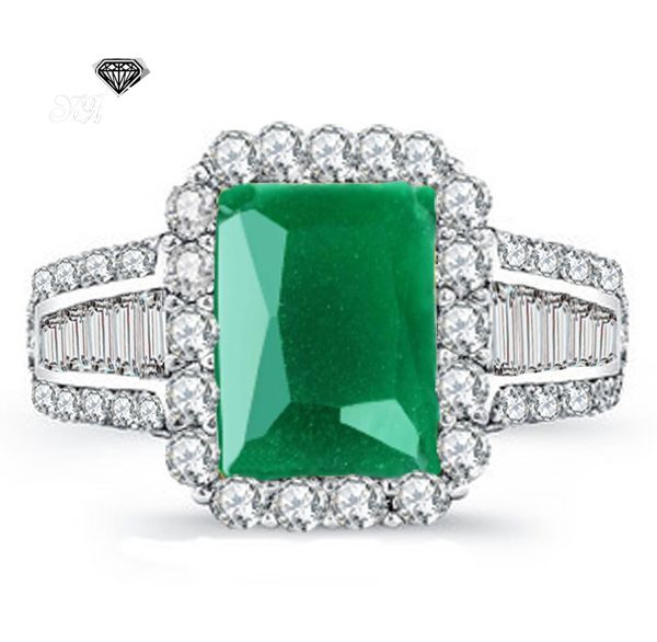 yayi jewelry fashion princess cut 4.4ct green zircon silver color engagement rings wedding rings party, Slivery;golden
yayi jewelry fashion princess cut 4.4ct green zircon silver color engagement rings wedding rings party, Slivery;golden