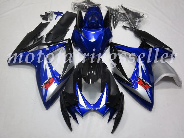 new abs plastic fairings kit fit for suzuki gsxr600 gsxr750 gsx-r600 r750 k6 2006 2007 injection mold matte gloss blue black 666
new abs plastic fairings kit fit for suzuki gsxr600 gsxr750 gsx-r600 r750 k6 2006 2007 injection mold matte gloss blue black 666