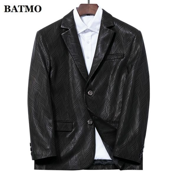batmo 2019 autumn new arrival men's real leather blazer,business casual sheepskin blazer jacket men,size l-4xl, Black
batmo 2019 autumn new arrival men's real leather blazer,business casual sheepskin blazer jacket men,size l-4xl, Black
