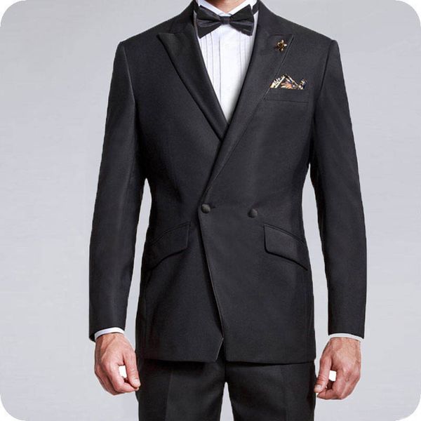black groom men suits wedding tuxedo vintage man blazer 2piece groomsmen jacket pants slim fit terno masculino double breasted costume homme, Black;gray
black groom men suits wedding tuxedo vintage man blazer 2piece groomsmen jacket pants slim fit terno masculino double breasted costume homme, Black;gray