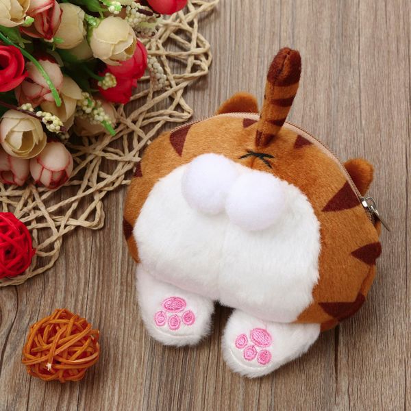 deal coin purse cute cat butail plush wallet women change purse bag mini coin carteira feminina #xm4, White
deal coin purse cute cat butail plush wallet women change purse bag mini coin carteira feminina #xm4, White