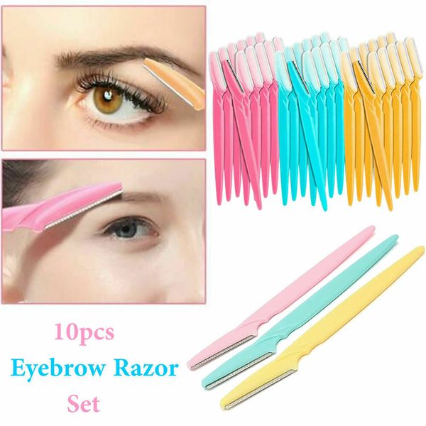 10 pcs small professional trimmer shaping knife blade shaver hair blades makeup beauty eyebrow removal tools face safe scraper
10 pcs small professional trimmer shaping knife blade shaver hair blades makeup beauty eyebrow removal tools face safe scraper