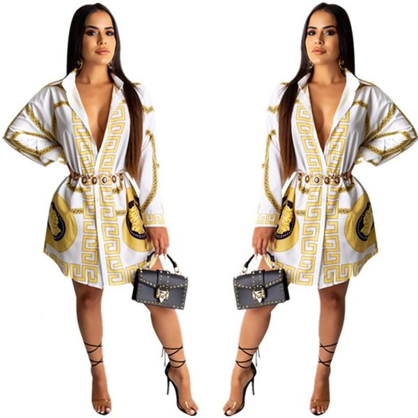 luxury women shirt dress fall autumn designer singler breasted turn down collar loose dresses, Black;gray
luxury women shirt dress fall autumn designer singler breasted turn down collar loose dresses, Black;gray
