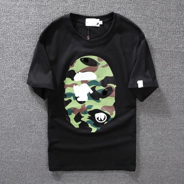 men's ape tshirts with camouflage printed short-sleeved t-shirt cotton for lovers casual wear pullover sports clothing xl, White
men's ape tshirts with camouflage printed short-sleeved t-shirt cotton for lovers casual wear pullover sports clothing xl, White