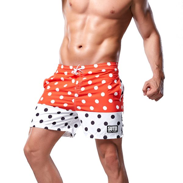 men's fast drying short pants beach shorts pool print dot cool surfing beach volleyball mens straight shorts and boxers summer, White;black
men's fast drying short pants beach shorts pool print dot cool surfing beach volleyball mens straight shorts and boxers summer, White;black