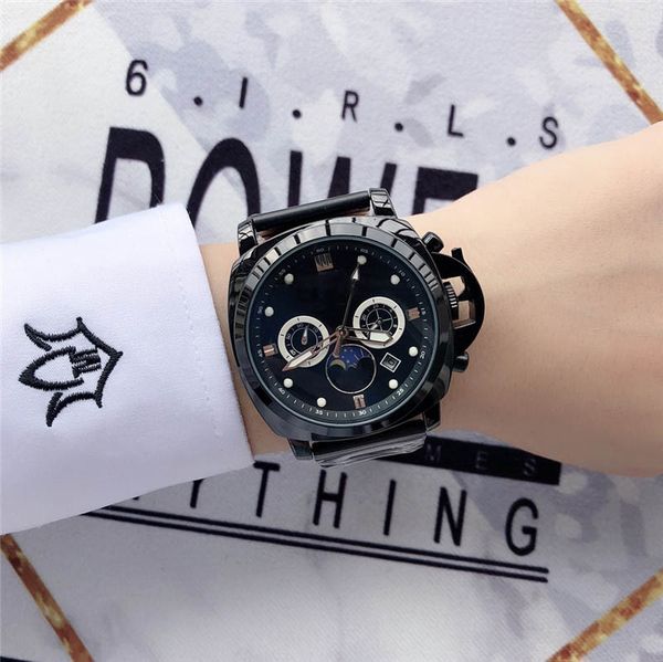all subdials work luxury mens brand designer watches quartz stainless steel strap wristwatches automatic date watch men clock, Slivery;brown
all subdials work luxury mens brand designer watches quartz stainless steel strap wristwatches automatic date watch men clock, Slivery;brown
