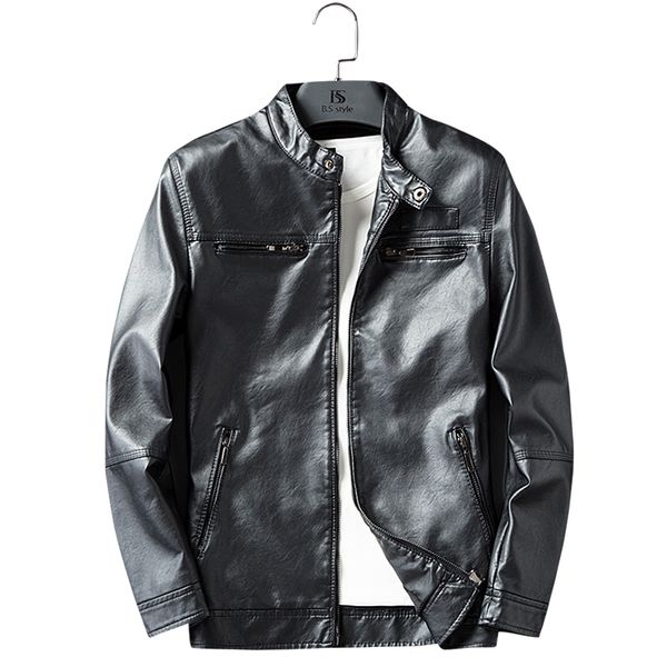 new arrive brand motorcycle leather jacket men casual men's leather jackets jaqueta de couro masculina mens coats c178, Black
new arrive brand motorcycle leather jacket men casual men's leather jackets jaqueta de couro masculina mens coats c178, Black