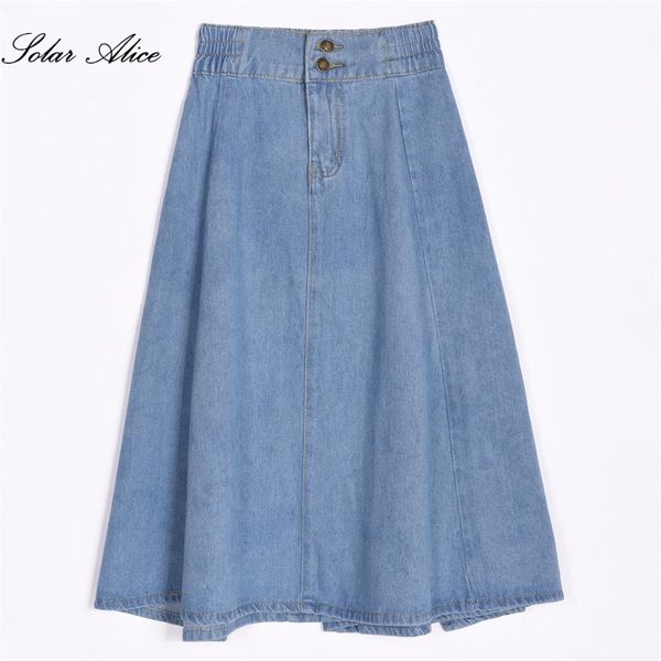 new fashion summer spring women clothing girls denim jeans mid-calf ball gown sweet causul plus size skirt, Black
new fashion summer spring women clothing girls denim jeans mid-calf ball gown sweet causul plus size skirt, Black