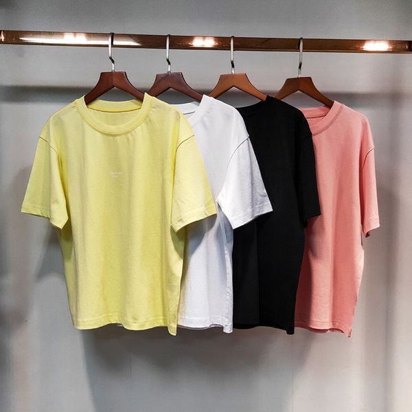 ac2020 new summer tshirt loose tees 100% cotton joker round collar knit short sleeve women 4 colors, White
ac2020 new summer tshirt loose tees 100% cotton joker round collar knit short sleeve women 4 colors, White