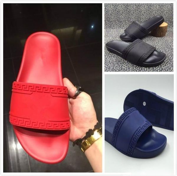 with box brand men beach slide sandals medusa scuffs 2019 mens white beach fashion slip-on designer sandals flip flops us 7-12, Black
with box brand men beach slide sandals medusa scuffs 2019 mens white beach fashion slip-on designer sandals flip flops us 7-12, Black