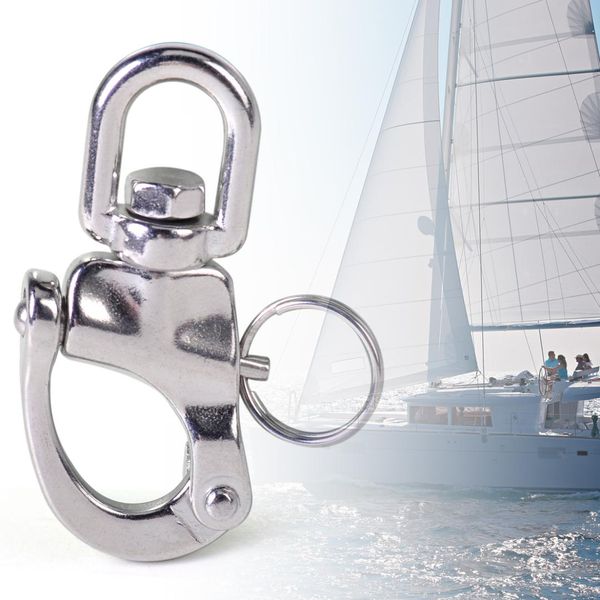 citall 1pc silver shackle stainless steel 7 cm snap shackle swivel bail marine boat yacht sailing hardware
citall 1pc silver shackle stainless steel 7 cm snap shackle swivel bail marine boat yacht sailing hardware