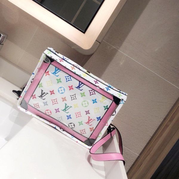 transparent soft trunk box bag designer backpack wallet crossbody bag handbag designer bag 2020 luxury designer woman bags 2020 new, Black
transparent soft trunk box bag designer backpack wallet crossbody bag handbag designer bag 2020 luxury designer woman bags 2020 new, Black