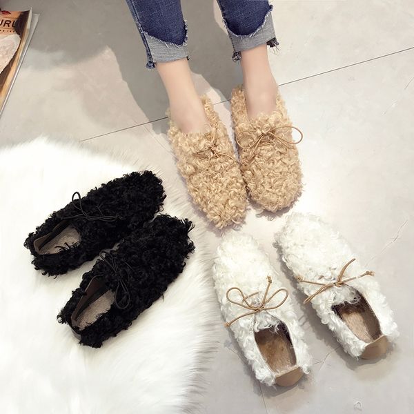 women moccasin shoes slip-on flats bow-knot all-match round toe loafers fur autumn 2019 fashion women's casual female sneakers, Black
women moccasin shoes slip-on flats bow-knot all-match round toe loafers fur autumn 2019 fashion women's casual female sneakers, Black