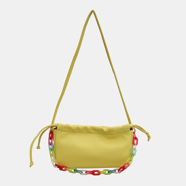 drawstring acrylic chain women handbags personality chain crossbody bags baguette bag lady handbags clutch purse 2020
drawstring acrylic chain women handbags personality chain crossbody bags baguette bag lady handbags clutch purse 2020