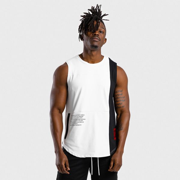 fitness men's tank cotton sleeveless sport shirt men gym wear training clothing shirt basketball running vest men, Black;blue
fitness men's tank cotton sleeveless sport shirt men gym wear training clothing shirt basketball running vest men, Black;blue