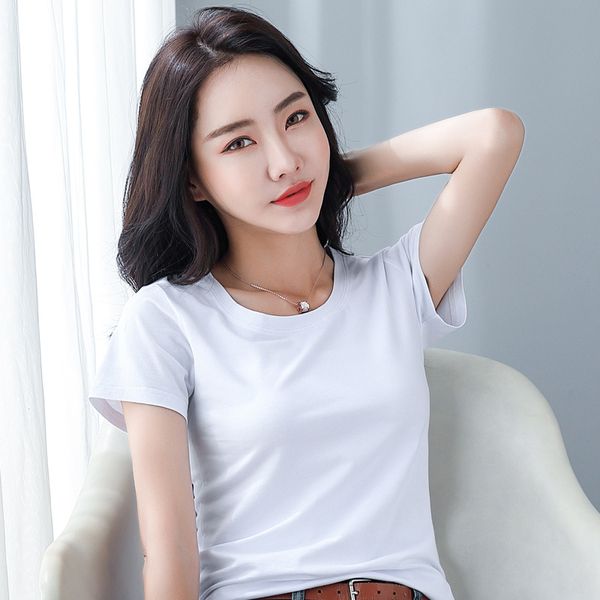 women's t-shirt gkfnmt cotton short sleeve t shirt women tshirt korean style clothes slim summer tee femme 2021 5xl 4xl, White
women's t-shirt gkfnmt cotton short sleeve t shirt women tshirt korean style clothes slim summer tee femme 2021 5xl 4xl, White
