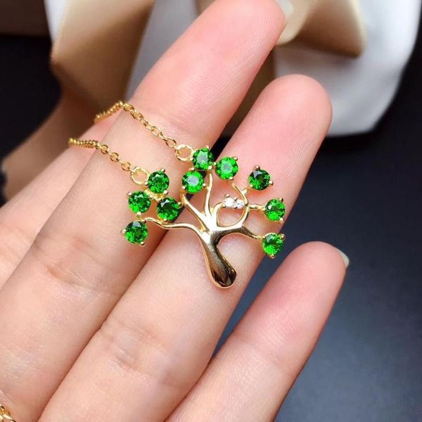 natural diopside necklace, popular party jewelry, 925 silver design, christmas tree
natural diopside necklace, popular party jewelry, 925 silver design, christmas tree