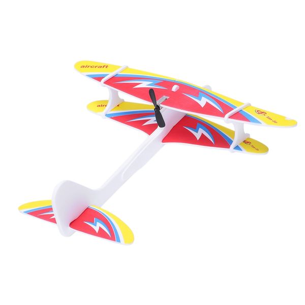 diy biplane glider foam powered flying plane rechargeable electric aircraft model science educational toys for children
diy biplane glider foam powered flying plane rechargeable electric aircraft model science educational toys for children