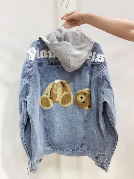 ladies denim jacket men's denim clothing short loose letters embroidered broken bear pattern jacket teen student 2019 new qq4, Black;brown
ladies denim jacket men's denim clothing short loose letters embroidered broken bear pattern jacket teen student 2019 new qq4, Black;brown