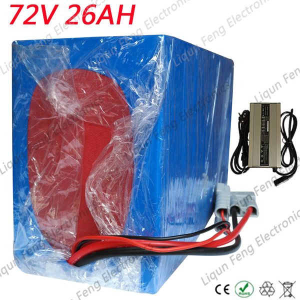 72v 3000w electric bike battery 72v 25ah electric bicycle battery 72v 25ah ebike lithium ion battery with 50a bms and 5a charger
72v 3000w electric bike battery 72v 25ah electric bicycle battery 72v 25ah ebike lithium ion battery with 50a bms and 5a charger