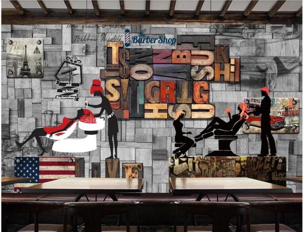 wdbh 3d p wallpaper custom mural retro 3d stereo english alphabet washing and blowing barber shop living room wall paper
wdbh 3d p wallpaper custom mural retro 3d stereo english alphabet washing and blowing barber shop living room wall paper