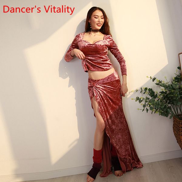 belly dance costume female training 2019 new autumn and winter performance costume velvet beginner suit s,m,l, Black;red
belly dance costume female training 2019 new autumn and winter performance costume velvet beginner suit s,m,l, Black;red