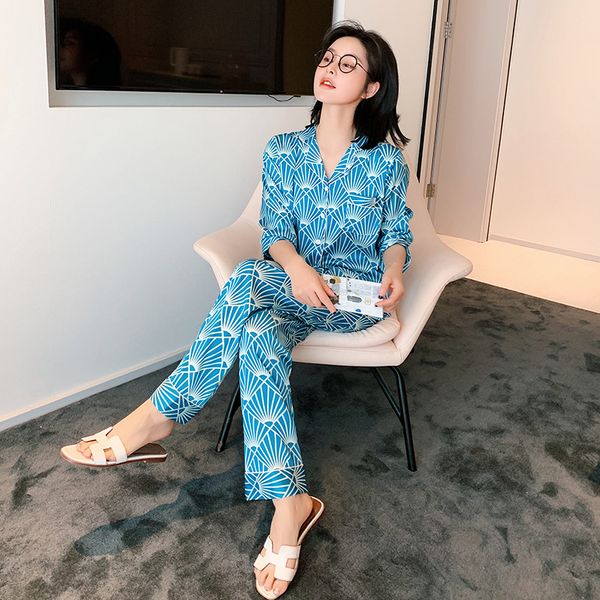 women's sleepwear 2 piece spring women silk satin pajamas set long sleeve pijamas suit female homewear pants pyjamas, Black;red
women's sleepwear 2 piece spring women silk satin pajamas set long sleeve pijamas suit female homewear pants pyjamas, Black;red