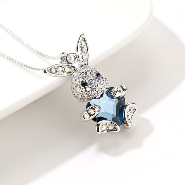 iced out pendant luxury designer jewelry women necklaces brands pandora style charms swarovski crystal love heart rabbit wedding a, Silver
iced out pendant luxury designer jewelry women necklaces brands pandora style charms swarovski crystal love heart rabbit wedding a, Silver