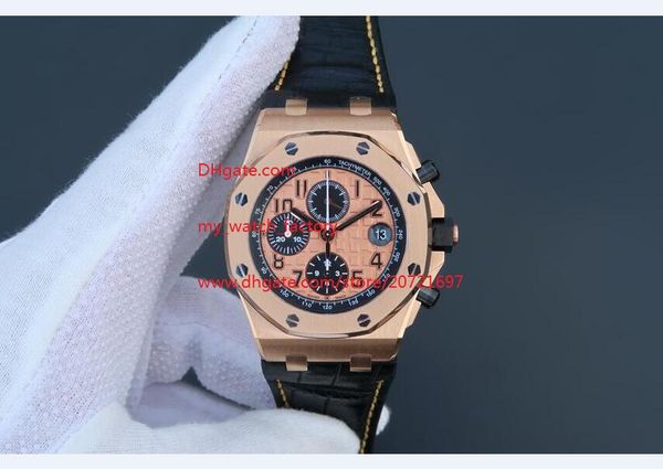 factory supplier quartz chronograph 42mm wristwatches rose gold dial stainless steel leather strap mens men's watch watches, Slivery;brown
factory supplier quartz chronograph 42mm wristwatches rose gold dial stainless steel leather strap mens men's watch watches, Slivery;brown