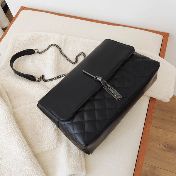 elegant female large tote bag 2019 new pu leather women's designer handbag tassel chain shoulder messenger bag
elegant female large tote bag 2019 new pu leather women's designer handbag tassel chain shoulder messenger bag