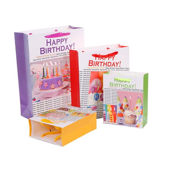 four baby birthday gift bags support to customize factory direct sales (large, medium and small) 18*23*8cm
four baby birthday gift bags support to customize factory direct sales (large, medium and small) 18*23*8cm