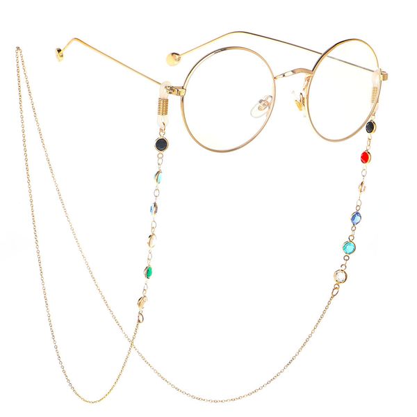 1pc eyeglasses rope strap rhinestone beads neck cord anti slip eyeglass chains sunglasses string sports glasses accessories, Silver
1pc eyeglasses rope strap rhinestone beads neck cord anti slip eyeglass chains sunglasses string sports glasses accessories, Silver