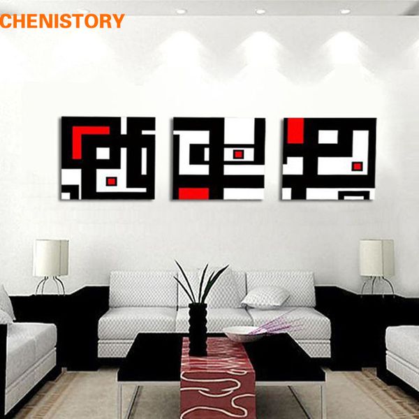 unframed 3 panel abstract picture white red and black geometric figure wall art painting print canvas for home decoration
unframed 3 panel abstract picture white red and black geometric figure wall art painting print canvas for home decoration