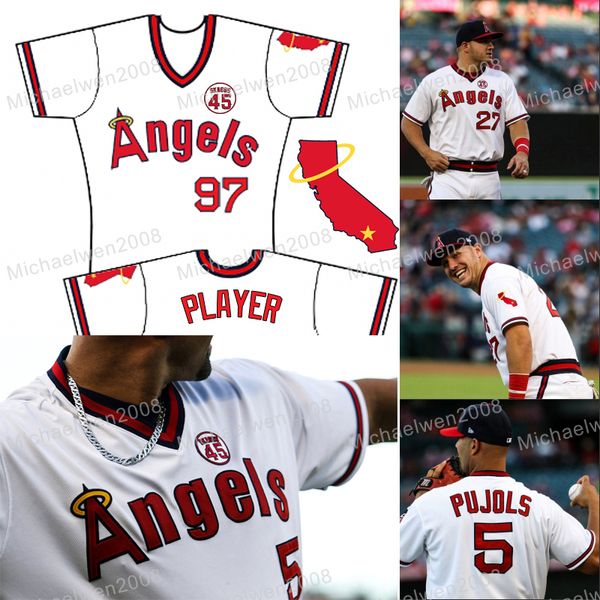 1978 Pullover Retro Los Angeles Tyler Skaggs Memorial Patch Angles Mike Trout Angels Shohei Ohtani Albert Pujols Calhoun La Stella Jerseys
1978 Pullover Retro Los Angeles Tyler Skaggs Memorial Patch Angles Mike Trout Angels Shohei Ohtani Albert Pujols Calhoun La Stella Jerseys